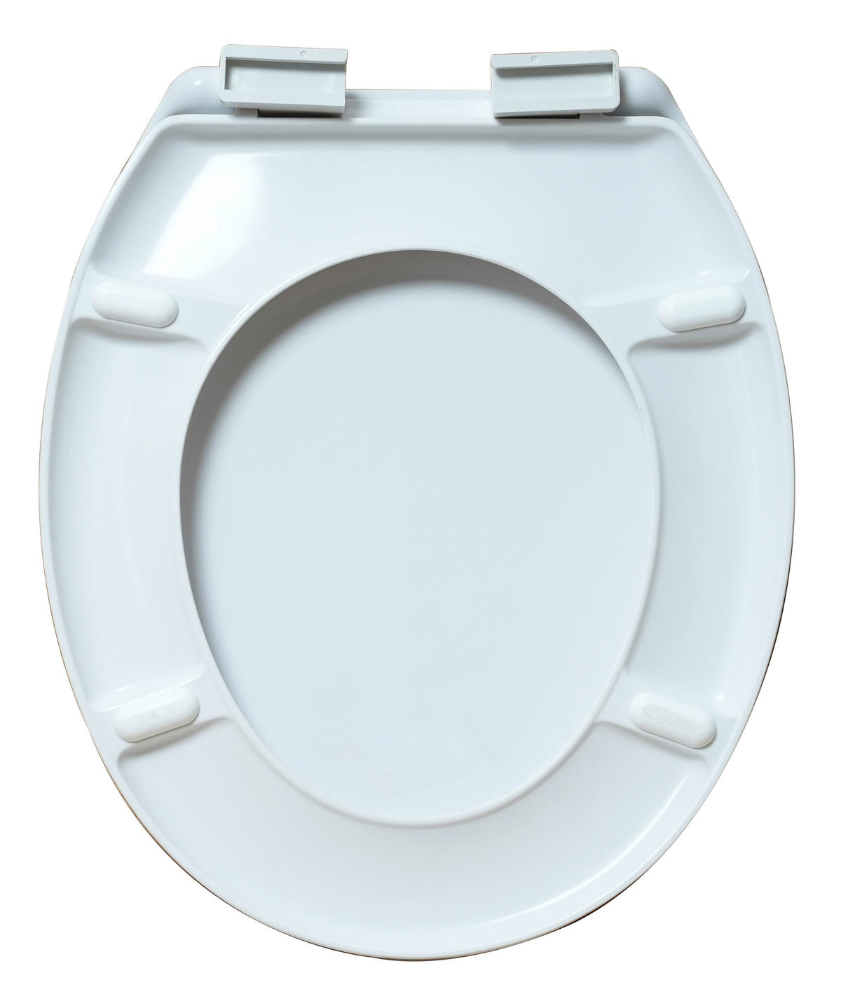 WC-Sitz weiß grau Duroplast WC-Sitz_Zen-Flower Duroplast - weiß/grau