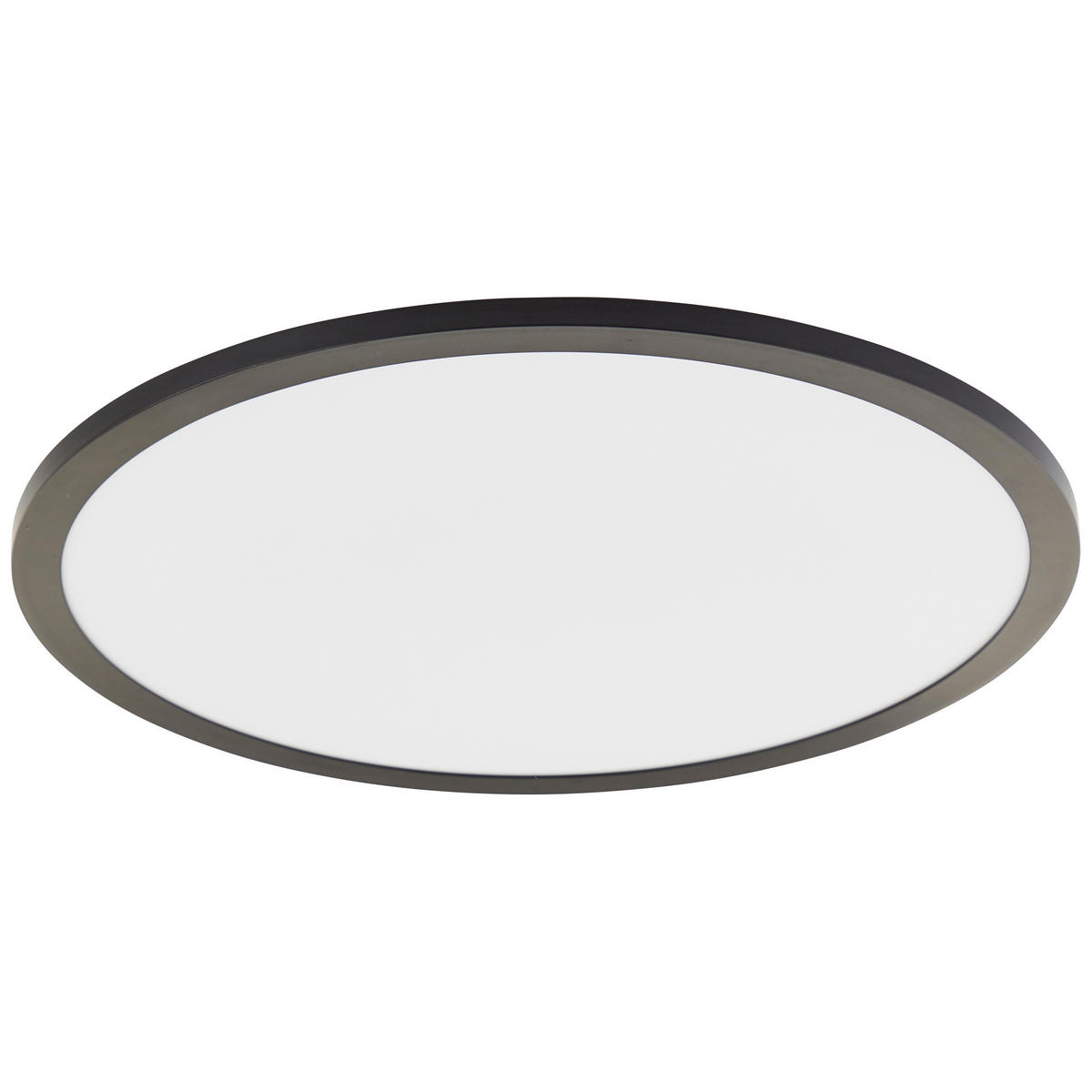 Brilliant LED-Deckenleuchte schwarz Kunststoff Metall B/H/L: ca. 43,5x7,5x44 cm Briston - schwarz (44,00/43,50/7,50cm) - Brilliant