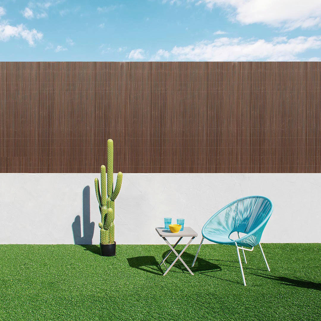 Thumbnail - NORTENE Sichtschutz walnuss Kunststoff B/H/L: ca. 300x16x90 cm