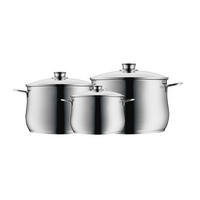 WMF Topfset Diadem Plus silber Edelstahl 3 tlg. Diadem Plus - silber - WMF