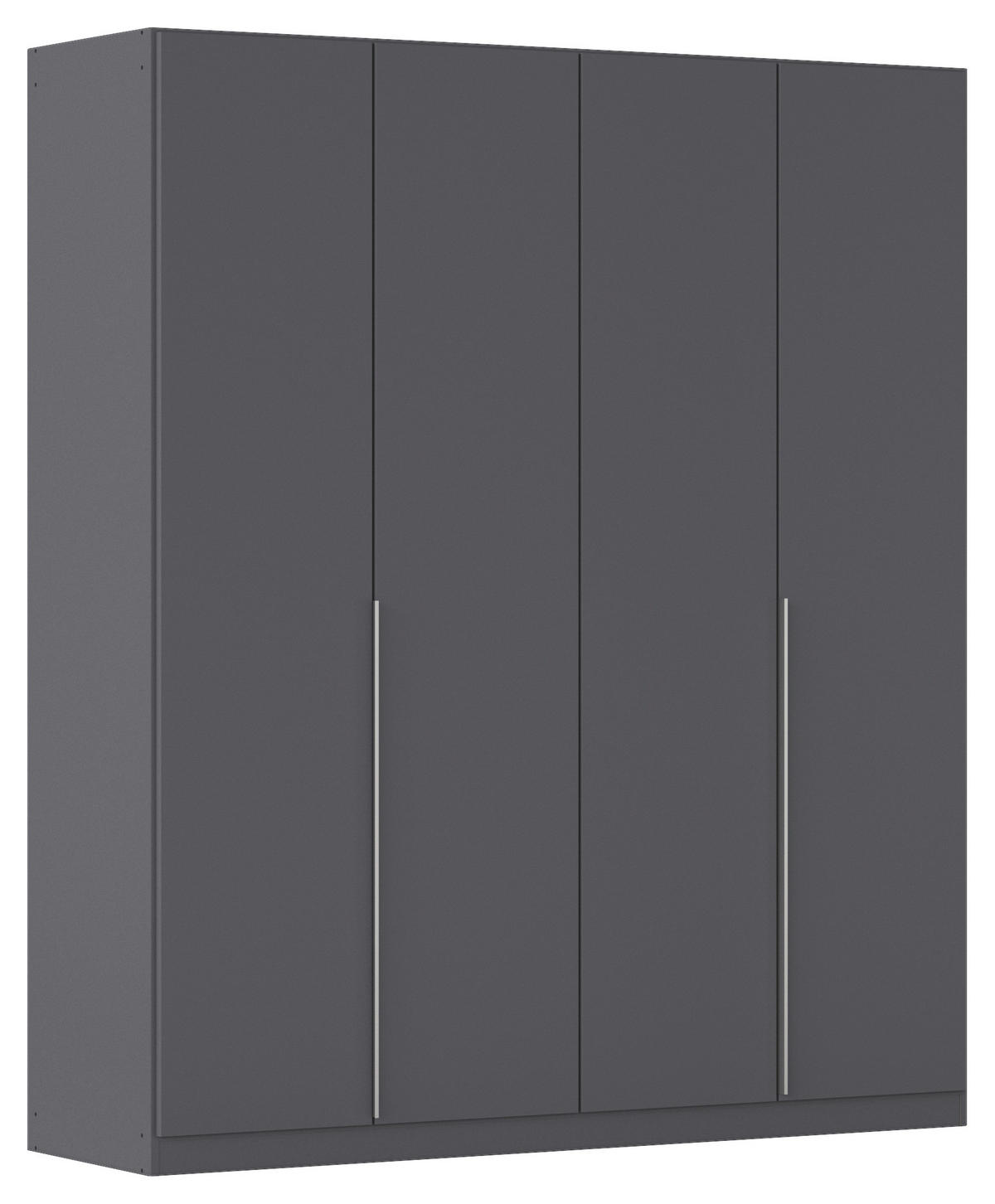 Kleiderschrank Alabama grau B/H/T: ca. 181x210x54 cm Alabama - Alu/grau (181,00/210,00/54,00cm)