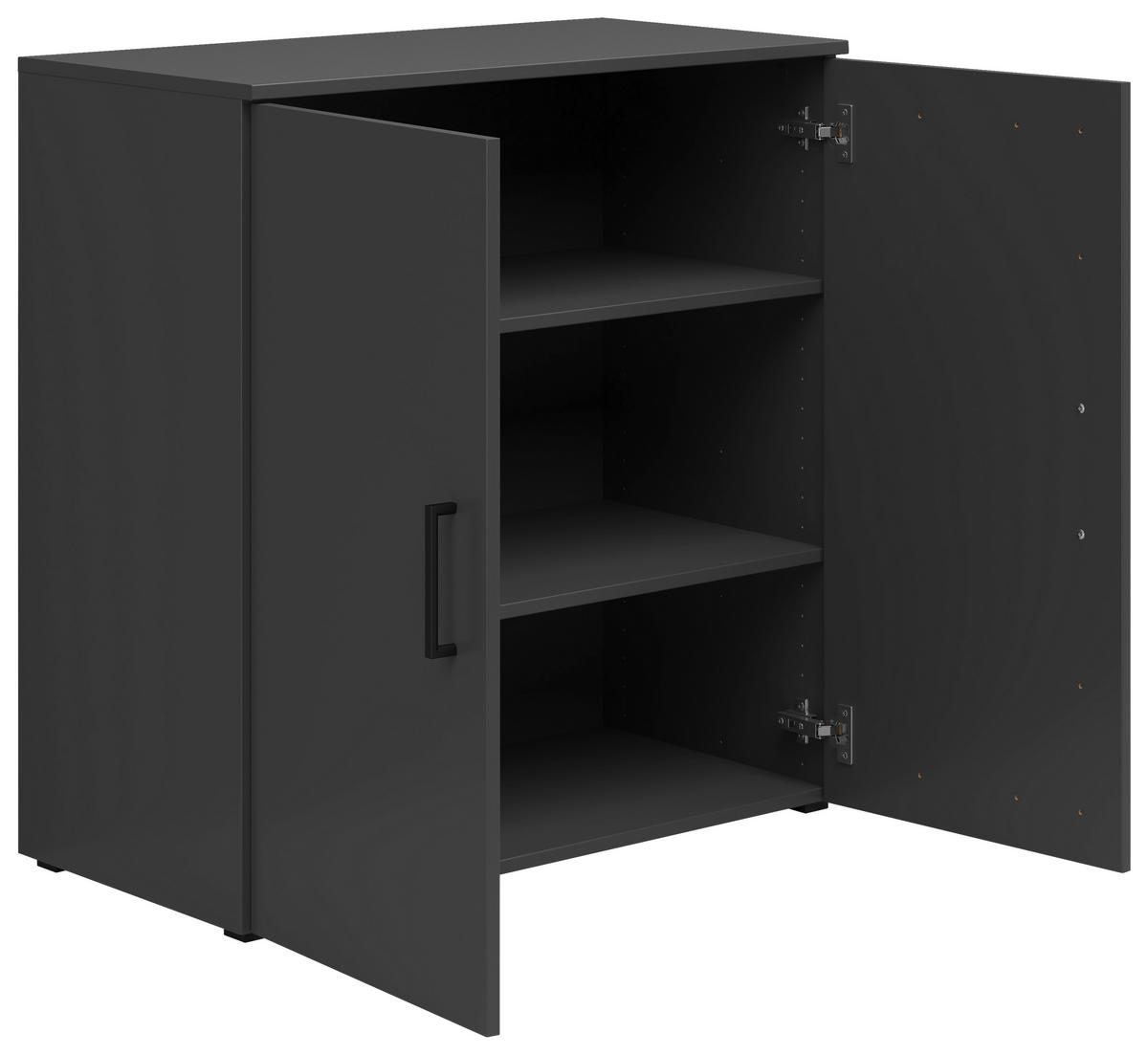 Kommode Multi-Stauraum Typ 24 anthrazit B/H/T: ca. 80x83x40 cm Multi-Stauraum Typ 24 - anthrazit (80,00/83,00/40,00cm)