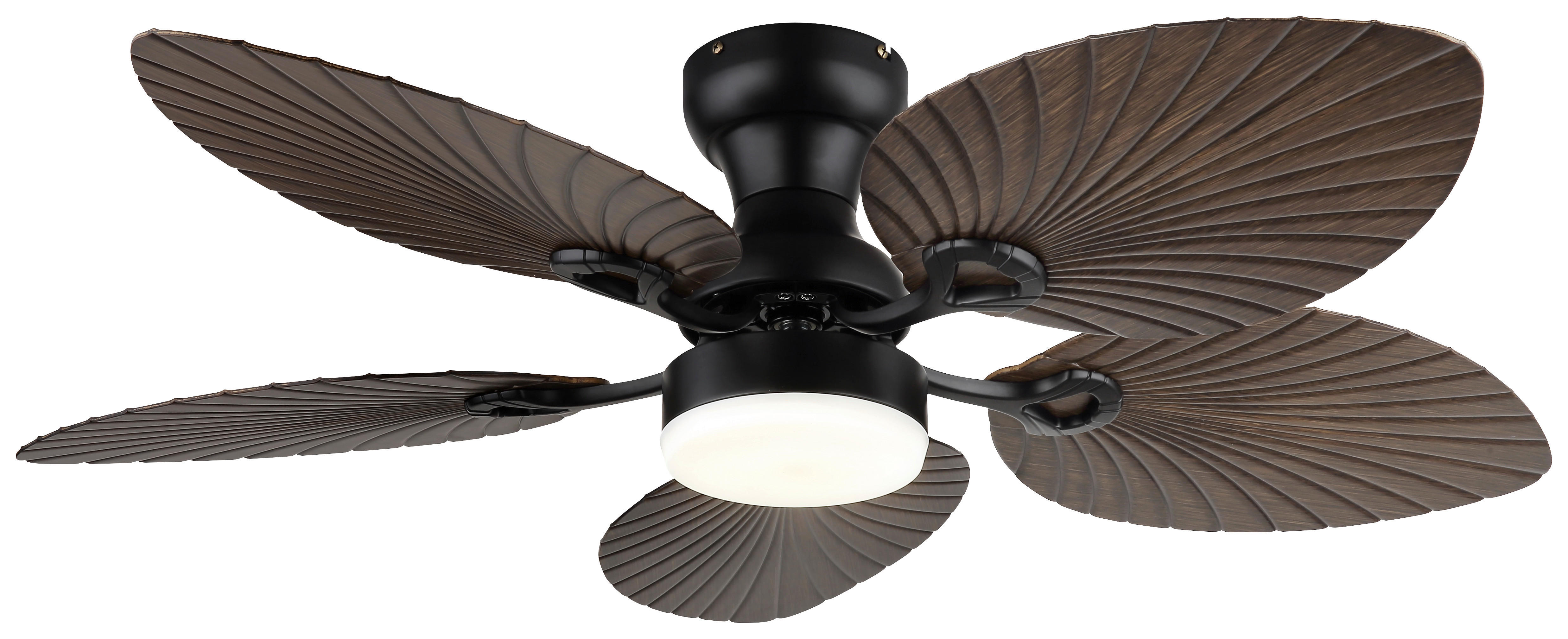 GLOBO LED-Deckenventilator H/D: ca. 28,5x107 cm max. 22 W ELISE - (107,00/28,50cm) - GLOBO
