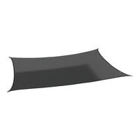 PLATINUM Sonnensegel Coolfit schwarz Polyethylen B/H/L: ca. 500x1x300 cm Coolfit - schwarz (300,00/500,00/1,00cm) - PLATINUM