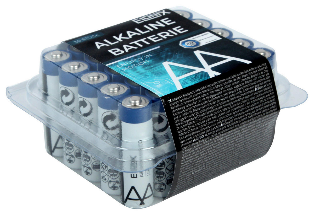 Elonix Batterie 505791 Batterie_AA_30er_Elonix - Elonix