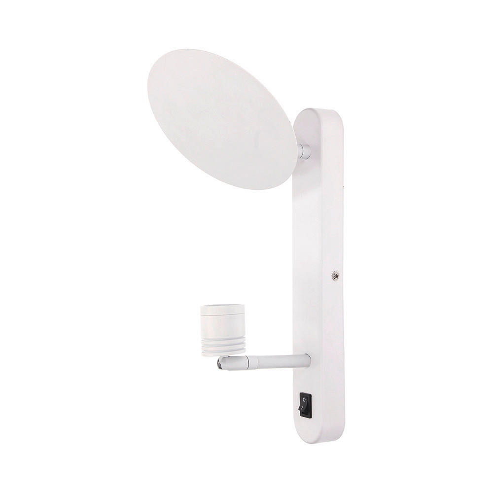 Britop Lighting Wandleuchte 5860102 weiß Metall B/H: ca. 19x25 cm 1 Brennstellen Turid - weiß (19,00/25,00cm) - Britop Lighting