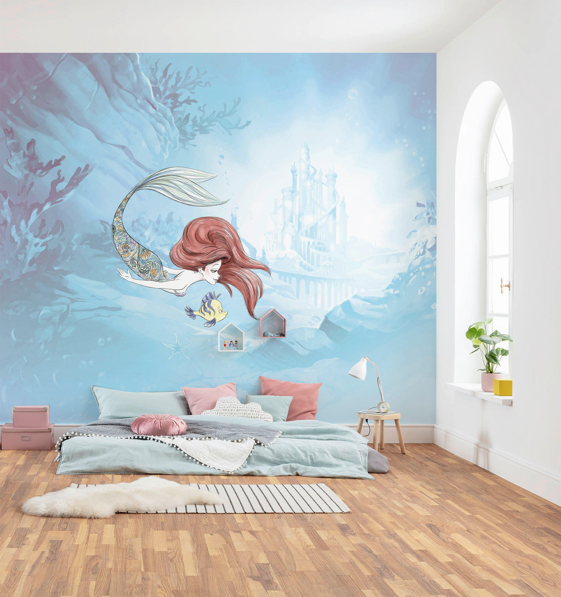Komar Fototapete Ariel Under the Sea B/L: ca. 300x250 cm Ariel Under the Sea - (300,00/250,00cm) - Komar