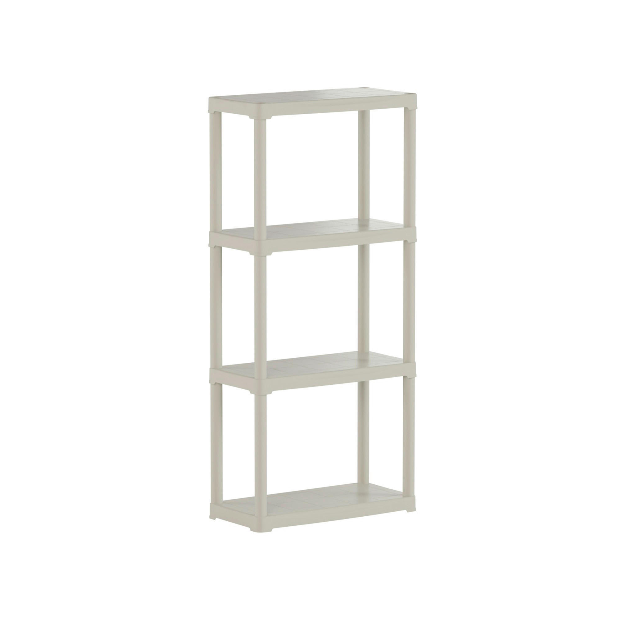 Artplast Kunststoffregal Tempo creme Polypropylen B/H/L: ca. 30x133x60 cm Tempo - creme (60,00/30,00/133,00cm) - ArtPlast