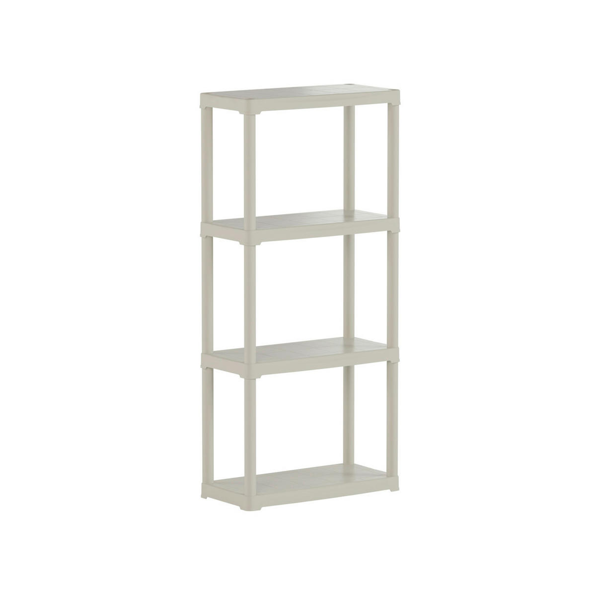 Artplast Kunststoffregal Tempo creme Polypropylen B/H/L: ca. 30x133x60 cm Tempo - creme (60,00/30,00/133,00cm) - ArtPlast