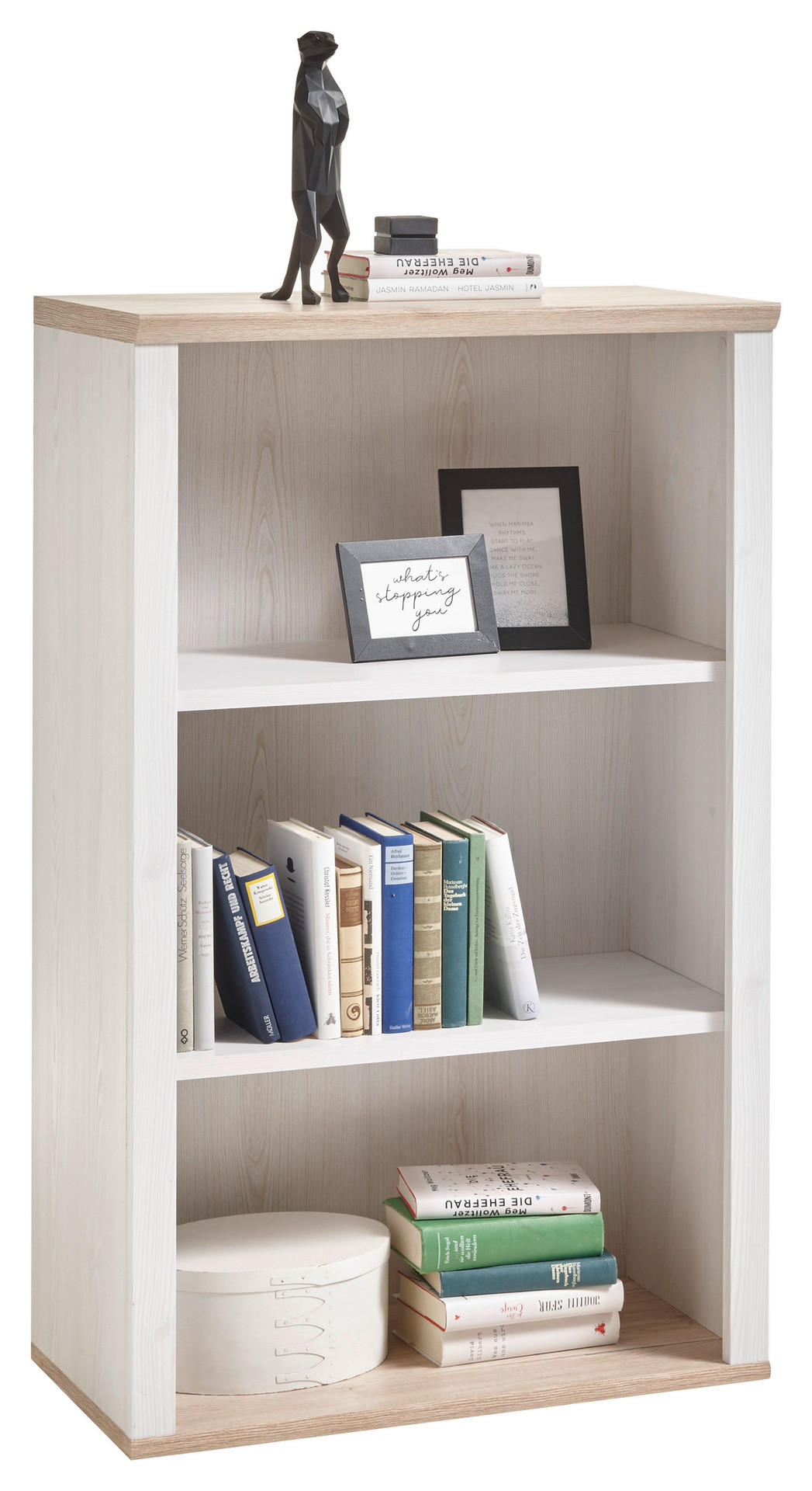 Regal Romance Sibiu Lärche Nachbildung San-Remo Nachbildung B/H/T: ca. 76x123x38 cm Romance - (76,00/123,00/38,00cm)