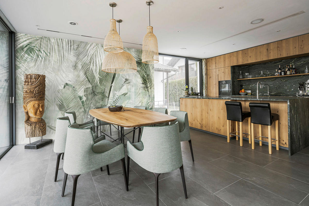 Komar Fototapete Botanical Boho B/L: ca. 400x250 cm Botanical Boho - (400,00/250,00cm) - Komar