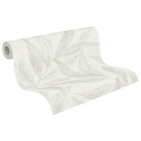 A.S.Création Vliestapete grau creme weiß B/H/D: ca. 53x1005x9,3 cm Vliestapete - weiß/creme (9,30/1005,00cm) - A.S.Creation