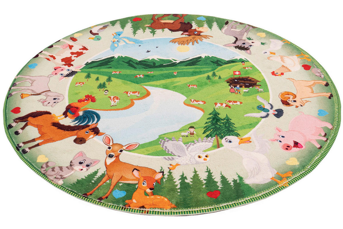 Obsession Teppich My Juno mehrfarbig D: ca. 120 cm My Juno - mehrfarbig (120,00cm) - Obsession