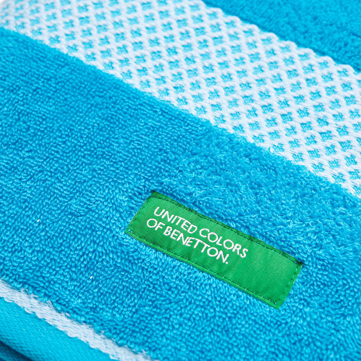 Handtuch SUMMER hellblau Baumwolle B/L: ca. 50x90 cm SUMMER - hellblau (50,00/90,00cm) - BENETTON