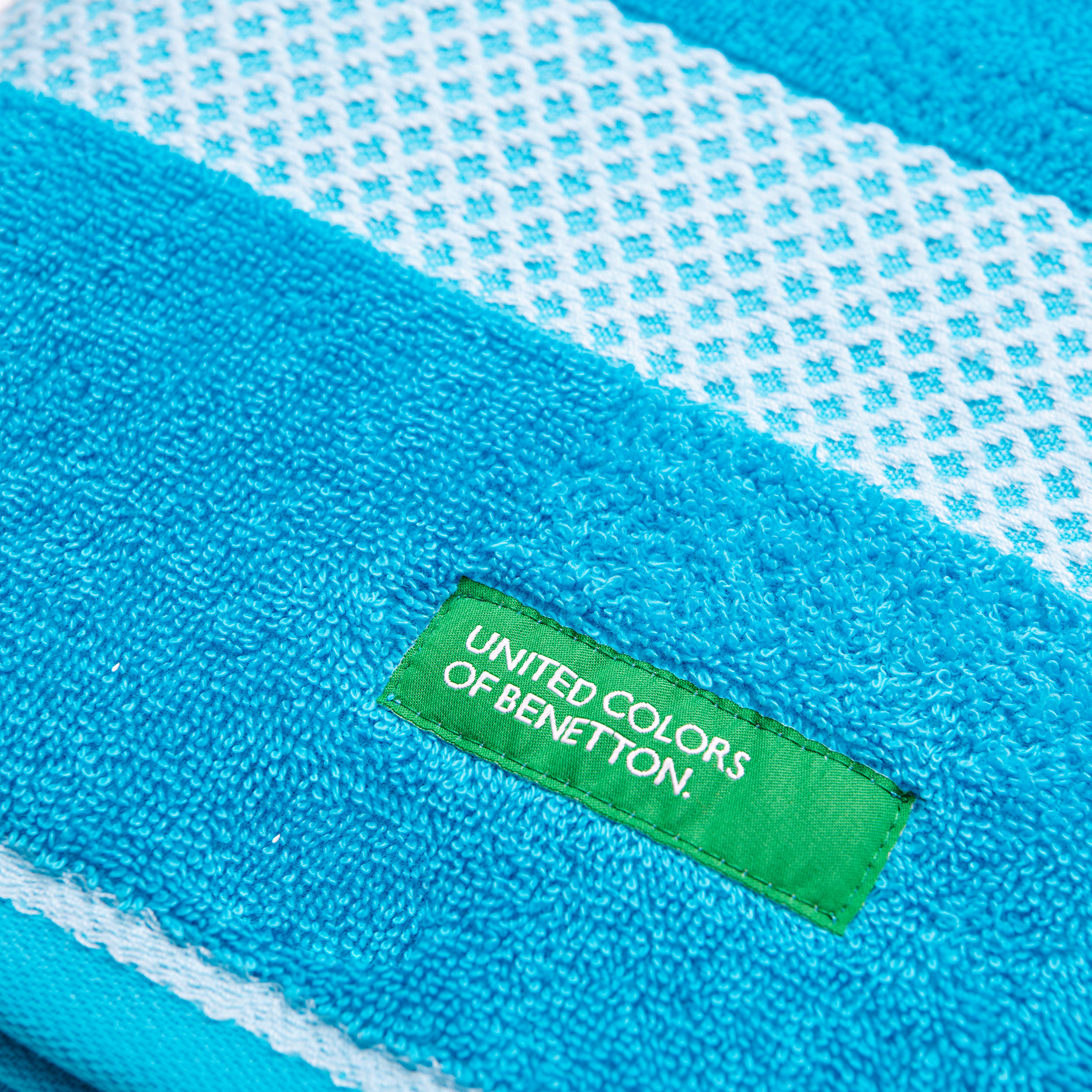 Thumbnail - BENETTON Handtuch SUMMER hellblau Baumwolle B/L: ca. 50x90 cm