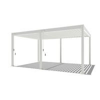 PergoLine Pergola Superior weiß Aluminium B/H/L: ca. 530x255x360 cm Superior - weiß (360,00/530,00/255,00cm) - PergoLine