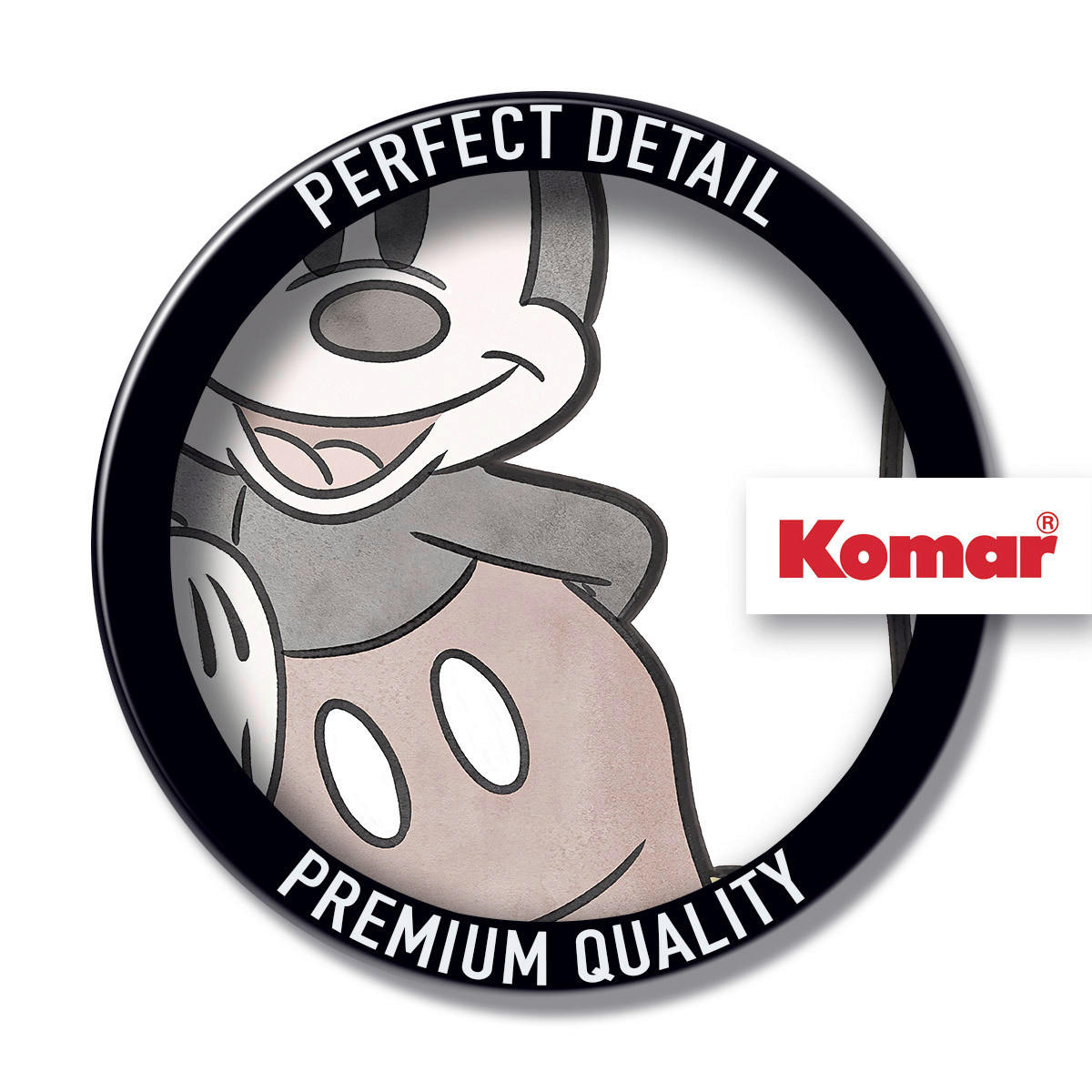 Komar Fototapete Mickey Essential B/L: ca. 100x127 cm Mickey Essential - (100,00/127,00cm) - Komar