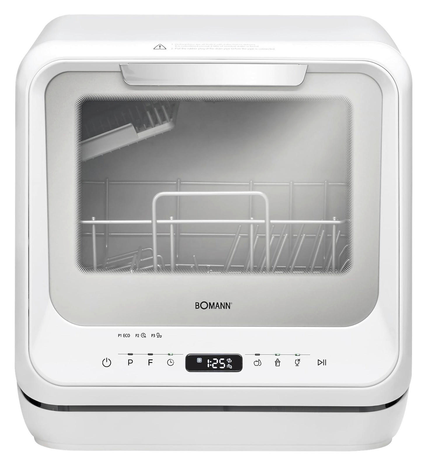 Bomann Tischgeschirrspüler TSG5704 weiß B/H/T: ca. 42x44x44 cm Tisch-Geschirrspüler TSG 5704 - weiß (42,00/44,00/44,00cm) - Bomann