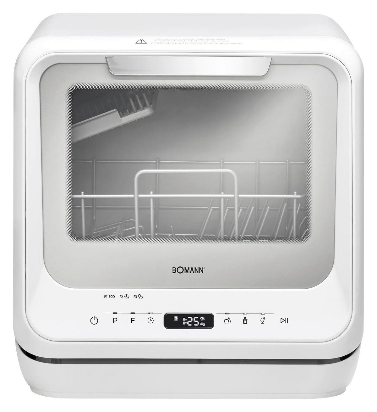 Bomann Tischgeschirrspüler TSG5704 weiß B/H/T: ca. 42x44x44 cm Tisch-Geschirrspüler TSG 5704 - weiß (42,00/44,00/44,00cm) - Bomann