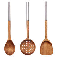 SAN IGNACIO Küchenwerkzeug-Set EL BOHIO braun Edelstahl EL BOHIO - braun - SAN IGNACIO