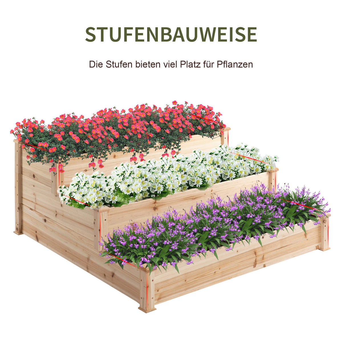 Outsunny Hochbeet Hochbeet 845-451 - Outsunny