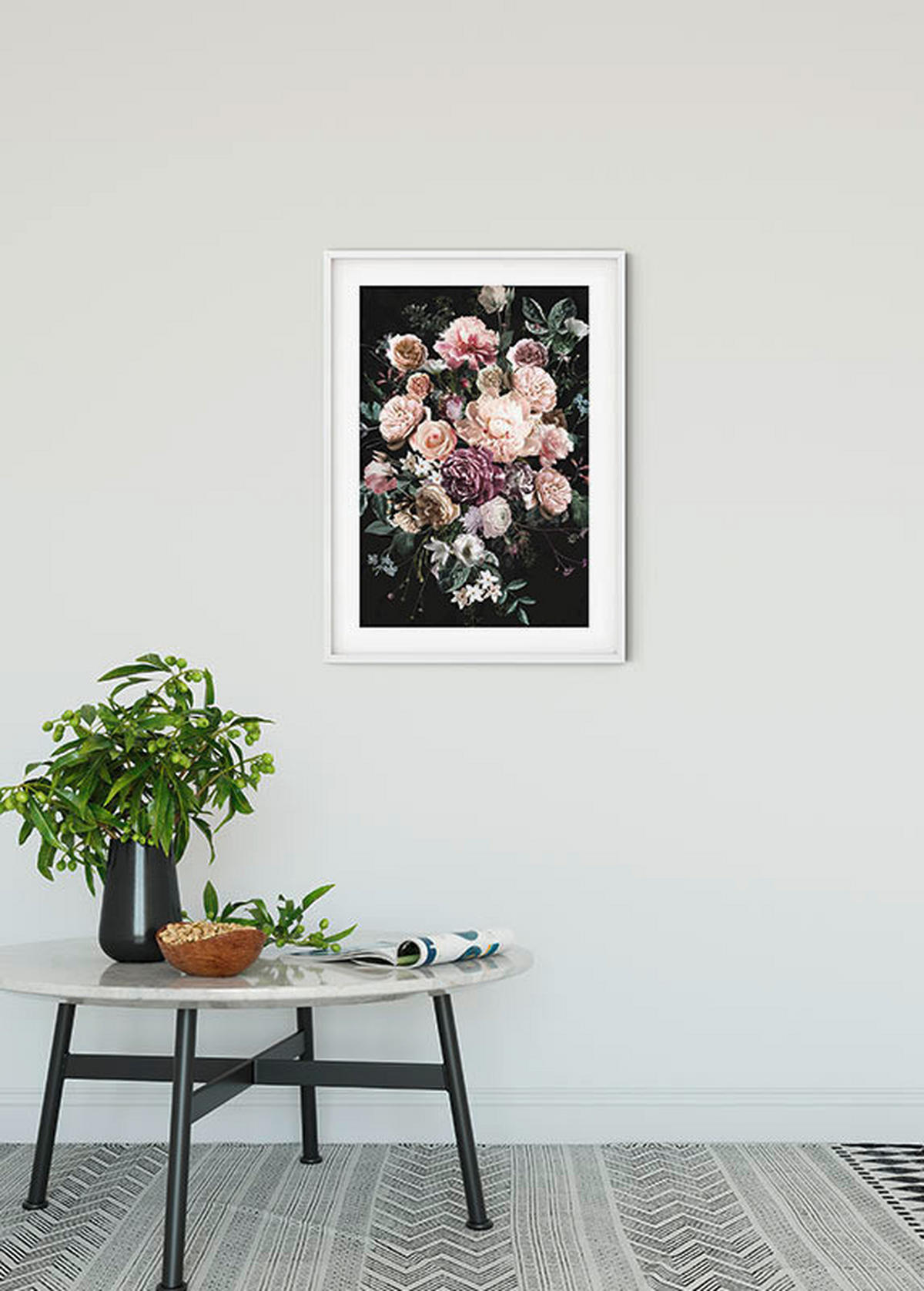 Komar Poster Charming Bouquet Blumen B/L: ca. 50x70 cm Charming Bouquet - (50,00/70,00cm) - Komar