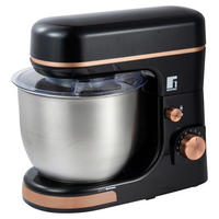 BERGNER Küchenmaschine schwarz silber B/H/L: ca. 23,5x31,8x35 cm COPPER - schwarz/silber (35,00/23,50/31,80cm) - BERGNER