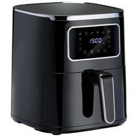 Alpina Heißluftfritteuse schwarz Metall ca. 4,5 l Heißluftfritteuse_Digital_Alpina - schwarz (4,50l) - Alpina