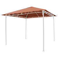 Grasekamp Universal Ersatzdach terracotta Kunststoff B/L: ca. 293x293 cm Universal_Ersatzdach - terracotta (293,00/293,00cm) - Grasekamp