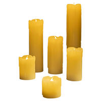 LED-Kerzen 6er Set warmweiß LED-Kerzen_flammenlos_6erSet - warmweiß