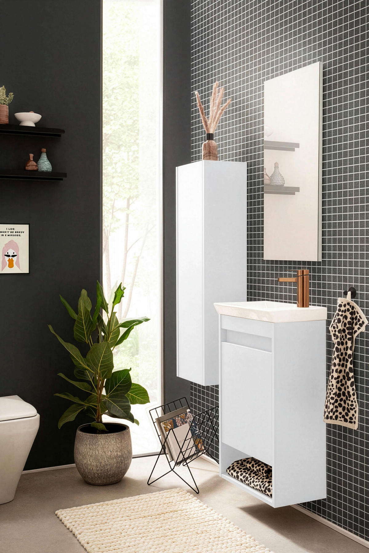 Badezimmer-Set Avio weiß Avio - weiß - Schildmeyer