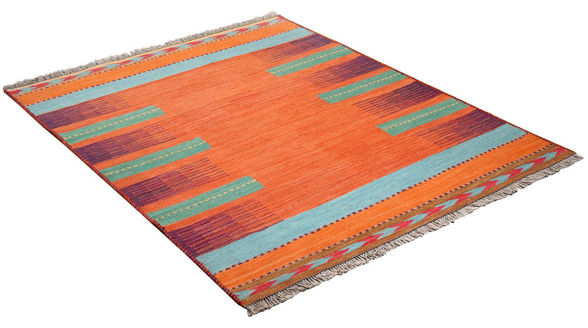 PersaTepp Teppich Kelim Gashgai multicolor B/L: ca. 117x149 cm Kelim Gashgai - multicolor (117,00/149,00cm) - PersaTepp
