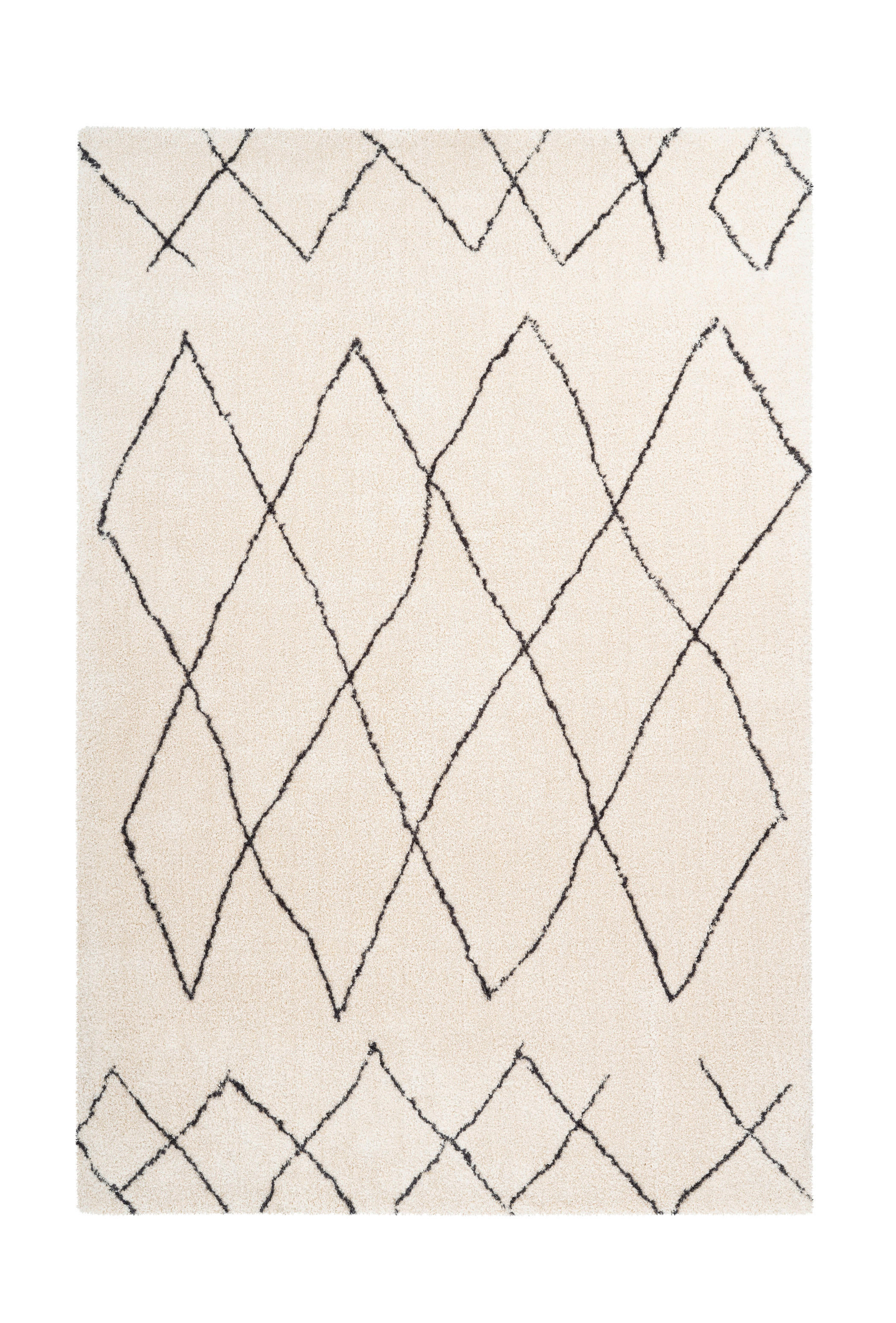 360Living Teppich elfenbein B/L: ca. 80x150 cm Teppich_Orlando 400 80 x 150cm - elfenbein (80,00/150,00cm) - 360Living