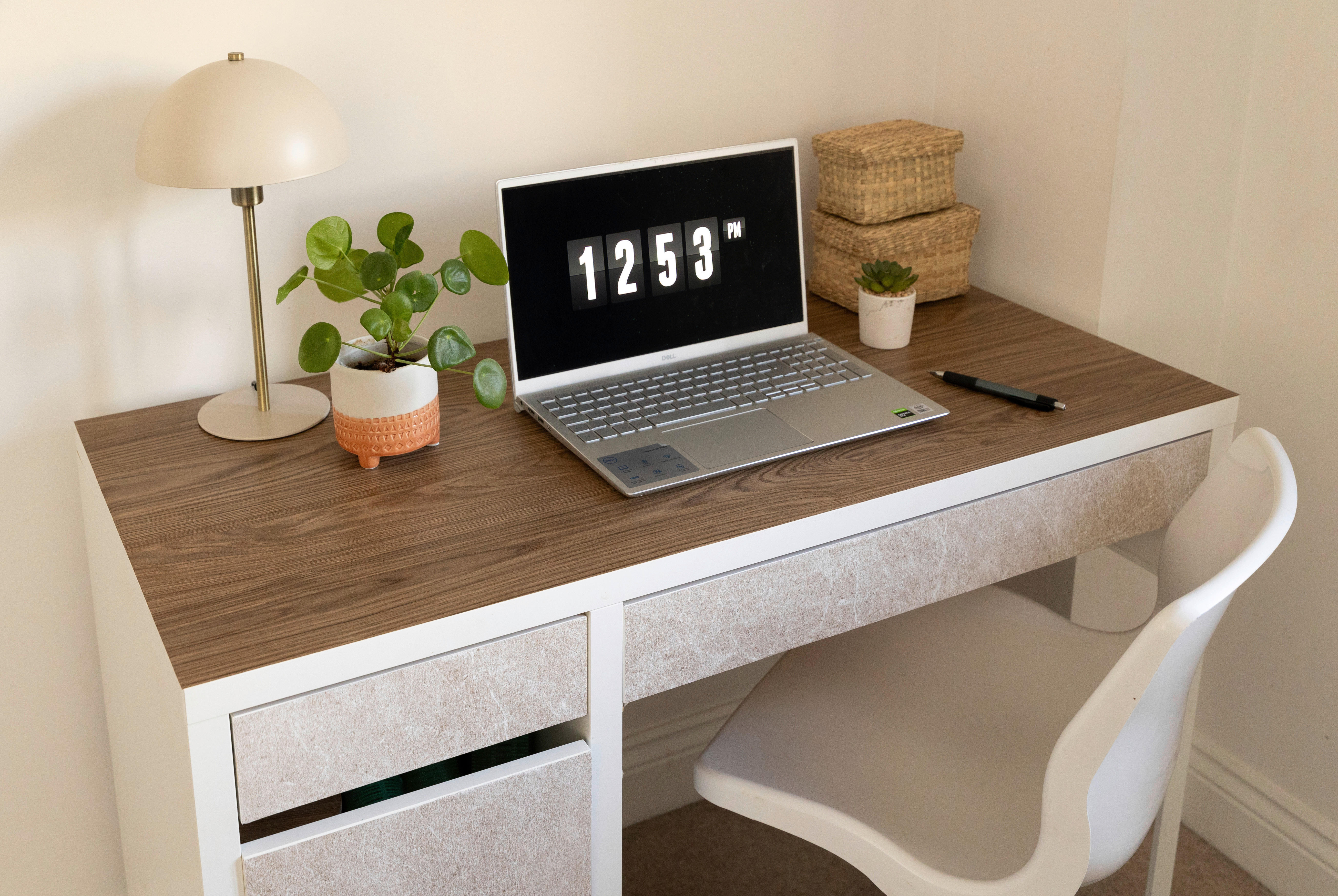 Thumbnail - Klebefolie Holzoptik braun B/L: ca. 67,5x200 cm