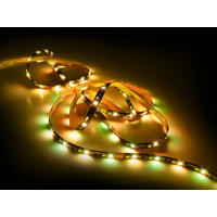 Lichtband schwarz Kunststoff B/L: ca. 1x500 cm LED-Lichtband_Rush - schwarz (1,00/500,00cm)