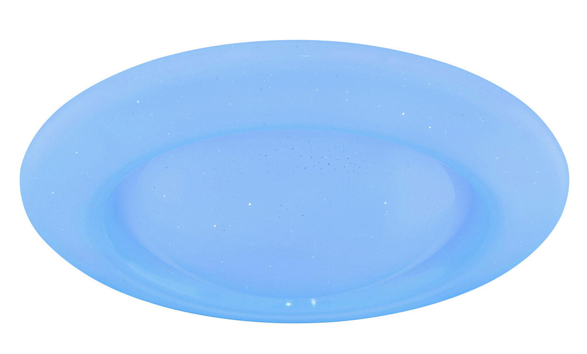 GLOBO LED-Deckenleuchte RAVA 48417-36 weiß Metall Kunststoff H/D: ca. 10,5x51 cm 2 Brennstellen RAVA - weiß (51,00/10,50cm) - GLOBO