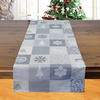 Tischläufer Tischläufer_Jacquard Weihnachten - silber/grau (40,00/140,00cm)