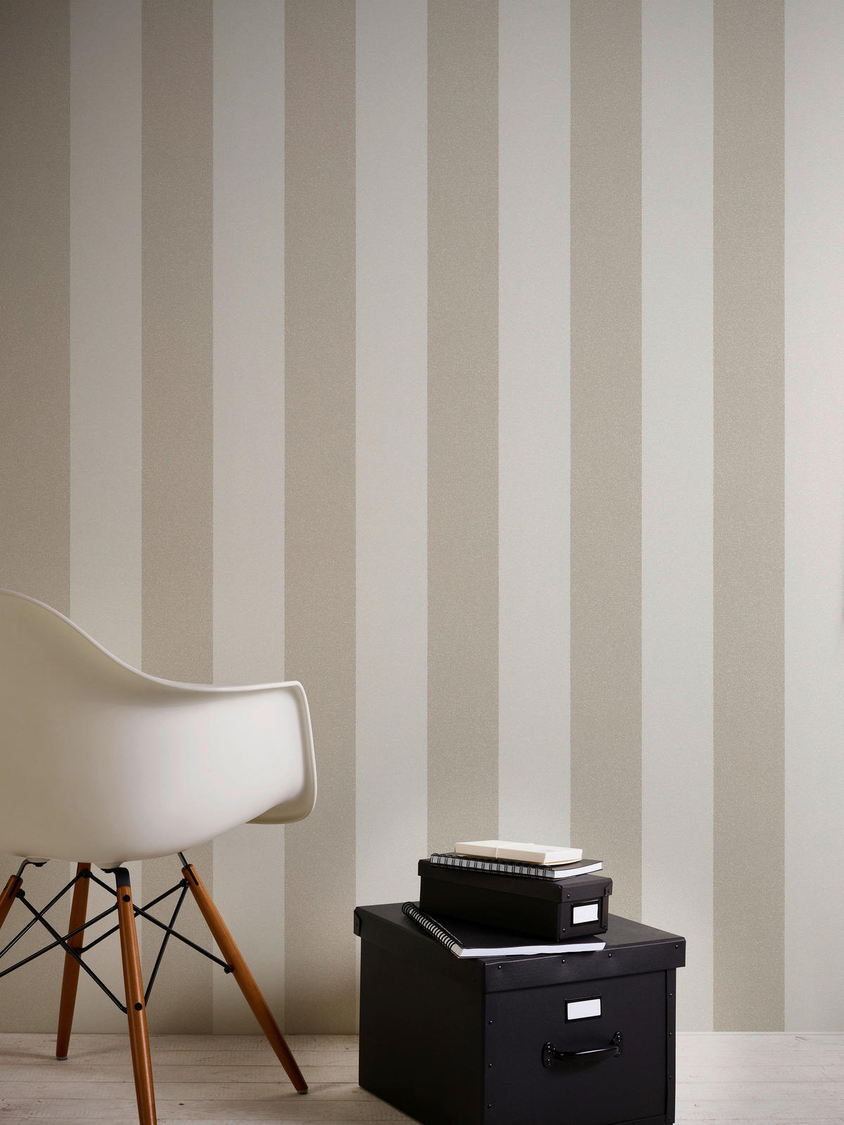 A.S.Creation Vliestapete New Elegance Streifen beige B/L: ca. 53x1005 cm New Elegance - beige (53,00/1005,00cm) - A.S.Creation