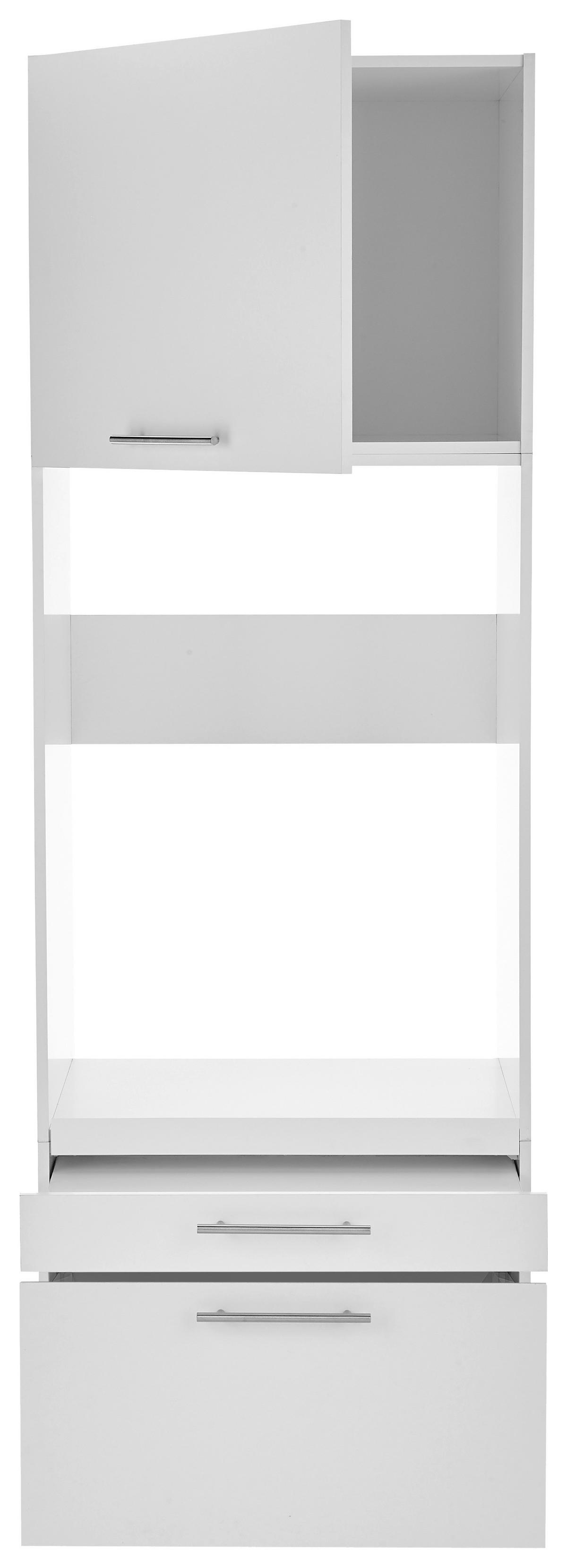 Respekta Hauswirtschaftsraum-Set Clara weiß matt B/H/T: ca. 134,8x200x67,6 cm Clara - weiß (134,80/200,00/67,60cm) - Respekta