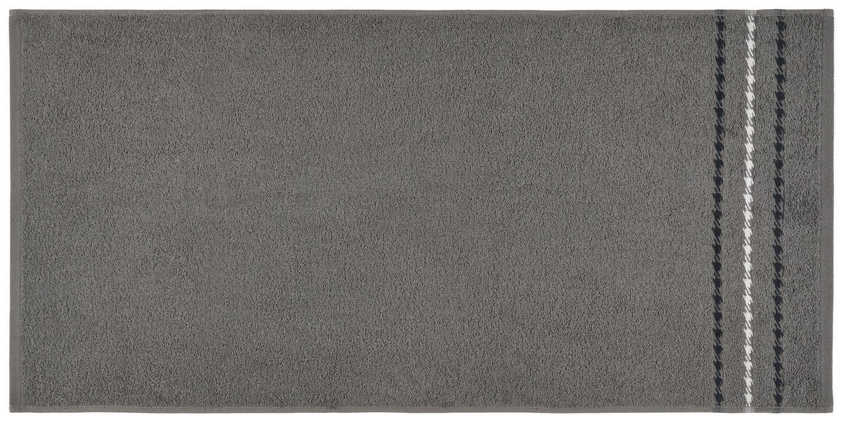 POCOline Handtuch ANNA ANNA - anthrazit (50,00/100,00cm) - POCOline