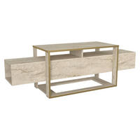 TV-Lowboard Bianco beige granit Optik B/H/T: ca. 160x49,8x46,1 cm Bianco - beige/granit (160,00/49,80/46,10cm) - moebel17
