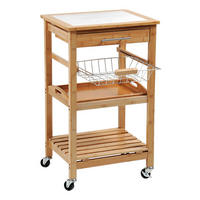 Kesper Küchenwagen natur Holz B/H/T: ca. 49x81x38 cm Küchenwagen - natur (49,00/81,00/38,00cm) - Kesper