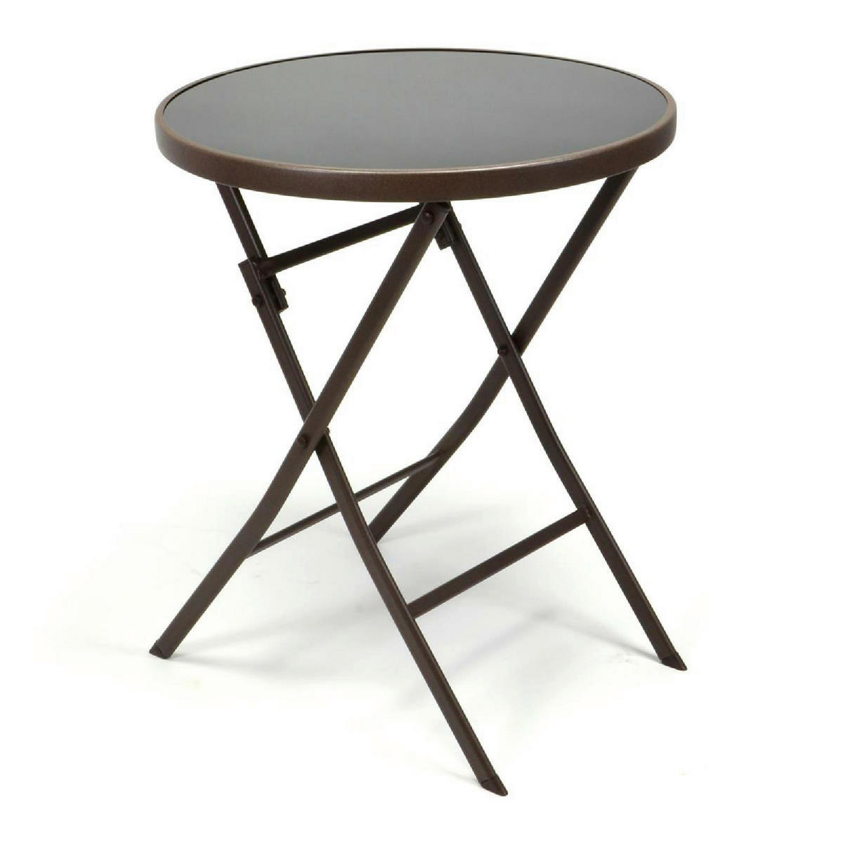 VCM Balkon-Set braun Polyrattan B/H: ca. 53x73 cm Balkonset - braun (53,00/73,00cm) - VCM