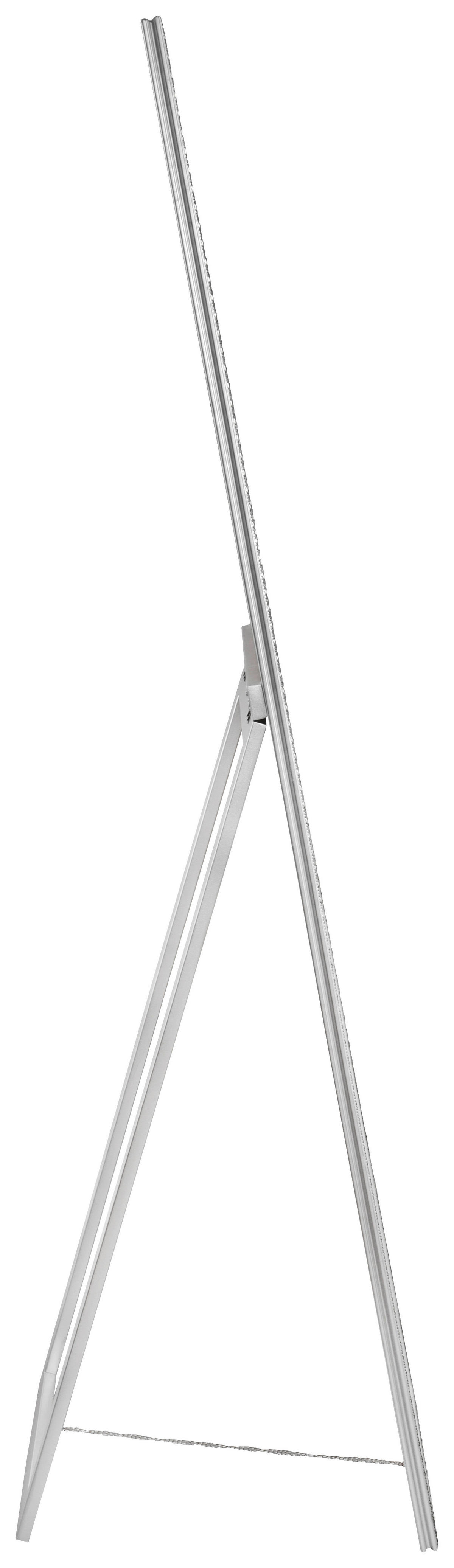 Standspiegel Loreley silber Optik B/H/T: ca. 34x160x4 cm Loreley - silber (34,00/160,00/4,00cm)