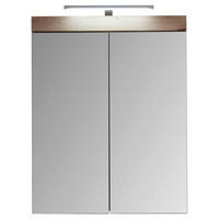 Spiegelschrank Amanda Asteiche Nachbildung B/H/T: ca. 60x77x17 cm Amanda - (60,00/77,00/17,00cm) - Trendteam