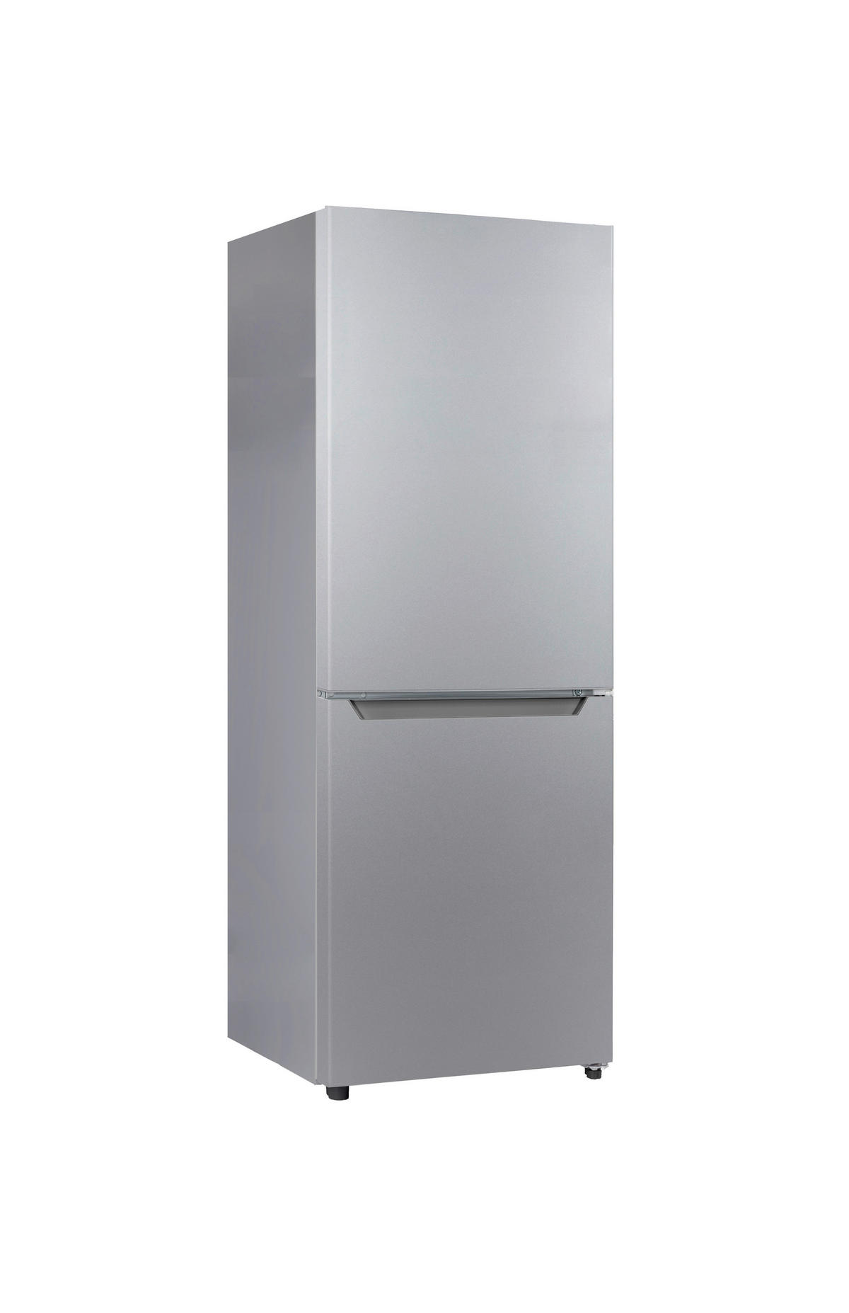 Respekta Kühl-/Gefrierkombination KG144SI-52 silber B/H/T: ca. 49,5x144x47,4 cm Kühl-/Gefrierkombi KG144SI-52 - silber (49,50/144,00/47,40cm) - Respekta