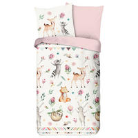 Baumwoll Bettwäsche Dance Renforce Dance - Multi (135,00/200,00cm) - Good Morning