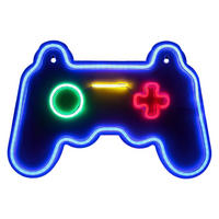 Nolo LED-Neon_Wandleuchte Acryl B/H/L: ca. 22x1,6x30 cm LED-Neon-Wandleuchte_Play - (30,00/22,00/1,60cm) - Nolo