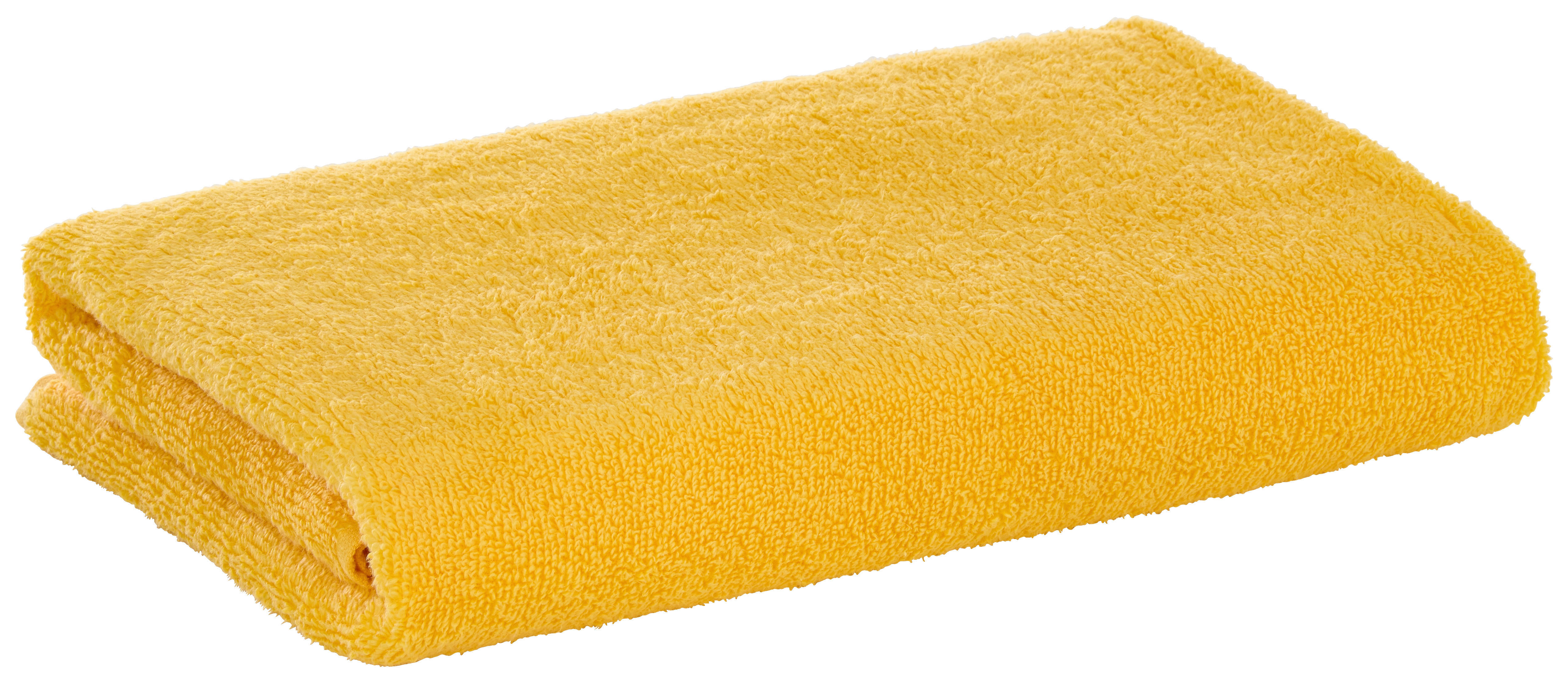 Duschtuch Duschtuch_Uni 70x140cm - gelb (70,00/140,00cm)