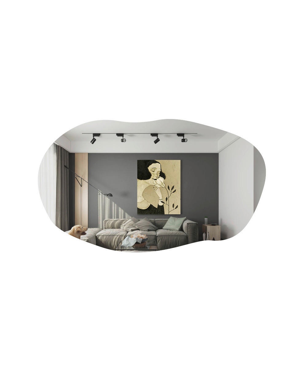 Wandspiegel Losa B/H/T: ca. 52x89x3,5 cm Losa - (52,00/89,00/3,50cm) - moebel17
